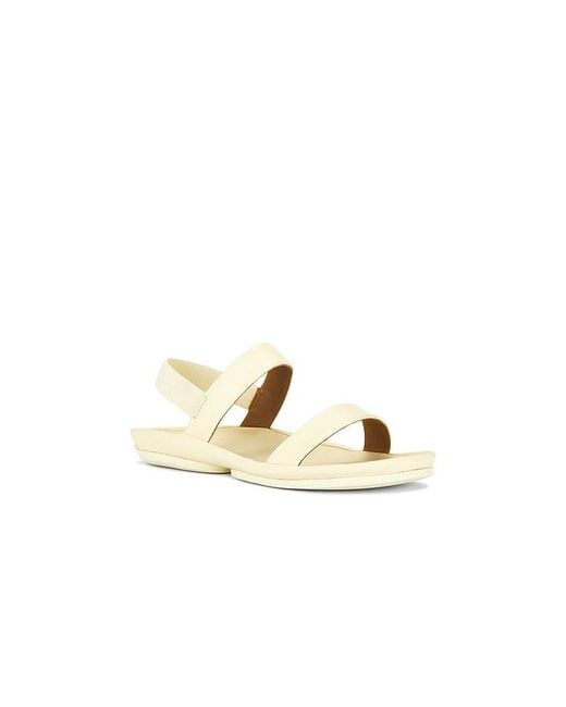 Camper White Sandale Right Isla