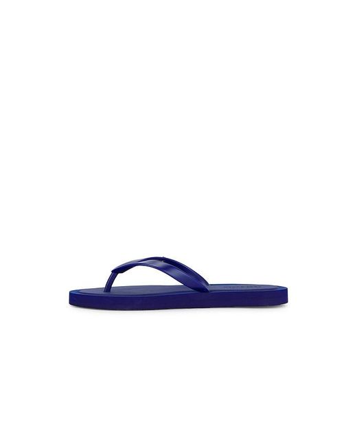 Tory Burch Blue Kira Padded Flip Flop
