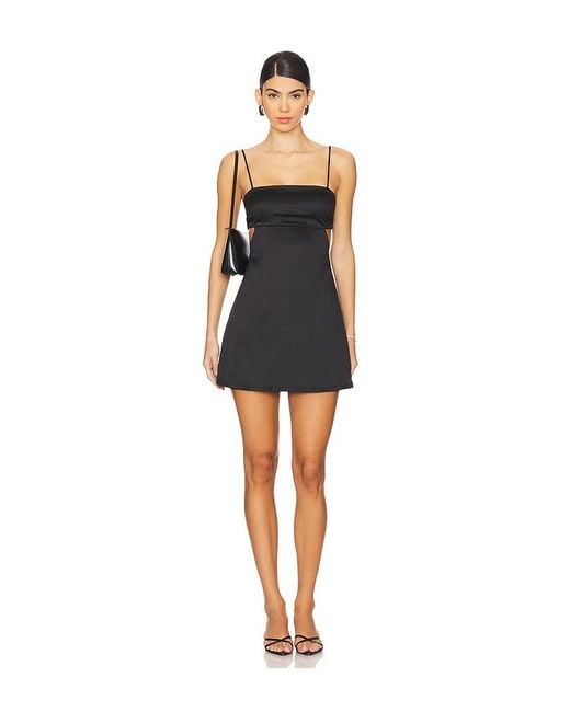 MORE TO COME Black Tanya Cut Out Dress