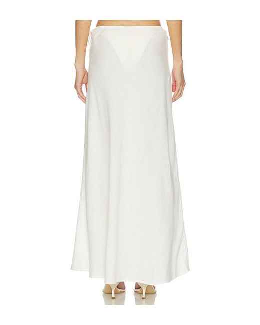 LSPACE White Stop And Stare Skirt
