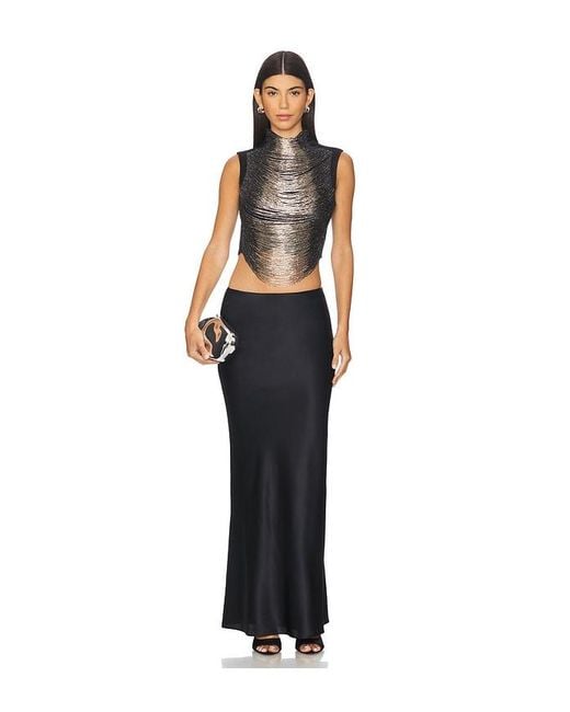 Cult Gaia Black Chantel Skirt