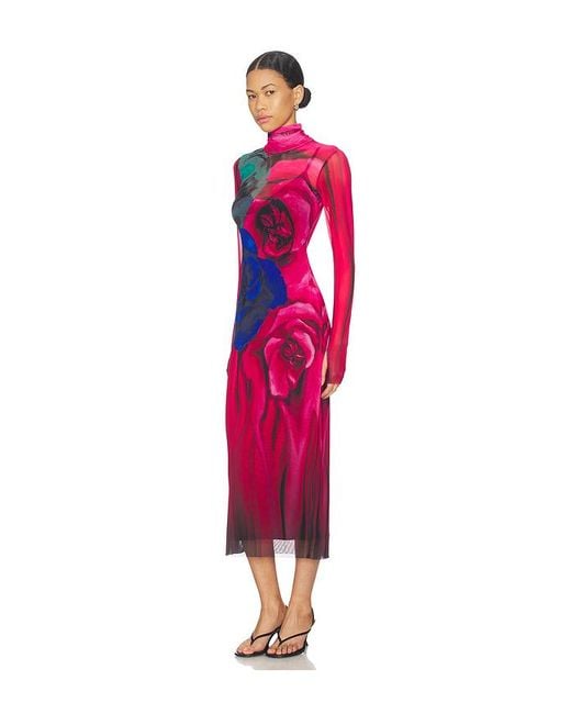 AFRM Red Shailene Dress
