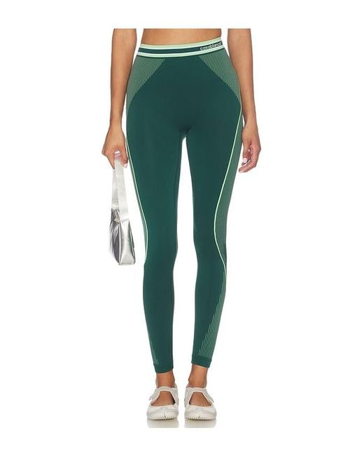 Casablanca Green Seamless Leggings