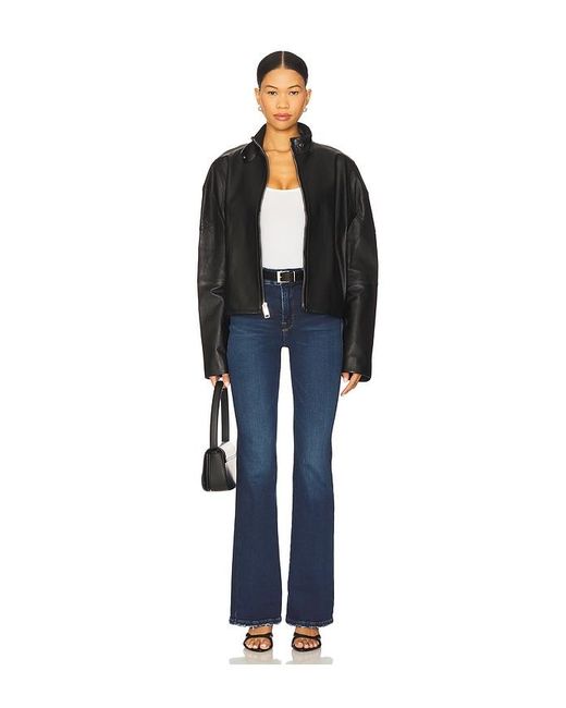 GOOD AMERICAN Blue Soft Tech Good Classic Bootcut Jeans
