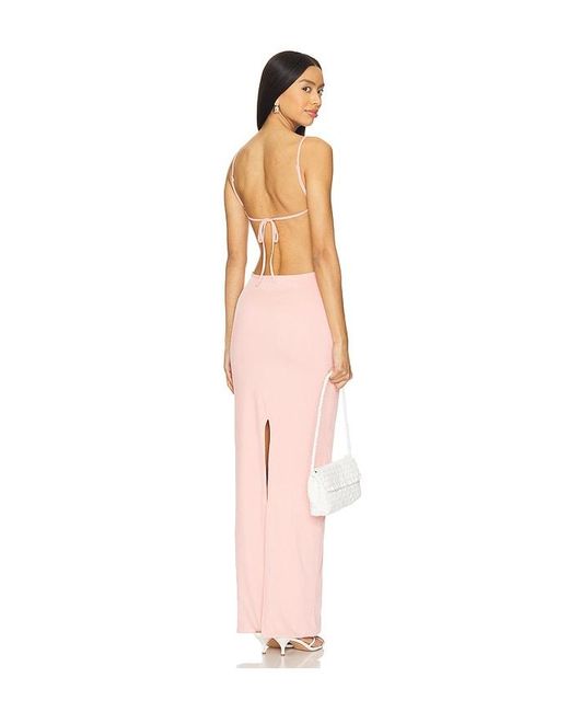 OW Collection White Fiona Maxi Dress