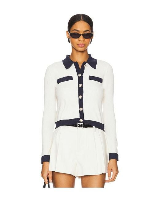 Steve Madden White Cardigan Ayda