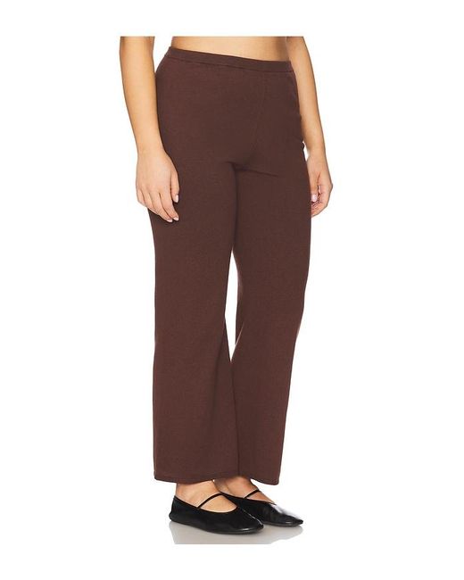 L'academie Brown Maradona Knit Pant