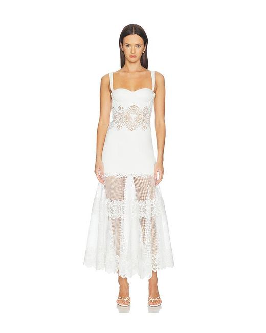 retroféte White Olenna Dress