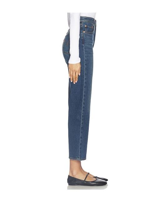 Levi's Blue Ribcage Straight Ankle