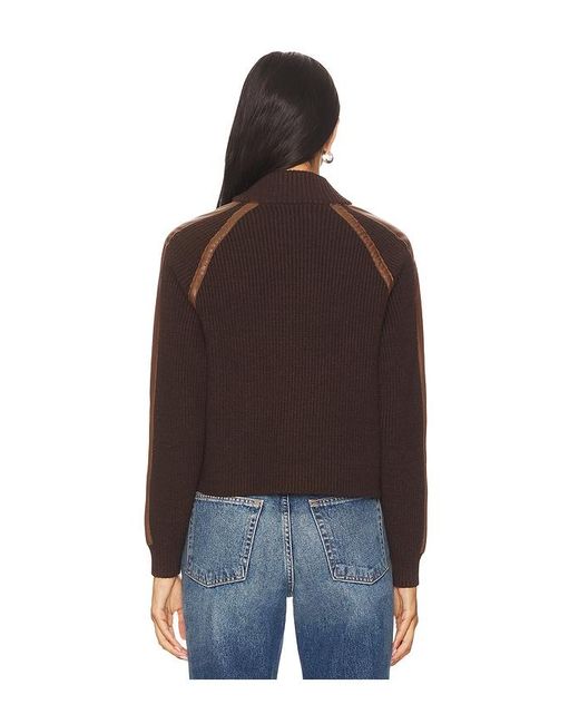Central Park West Black Atlas Raglan Zip Up Jacket
