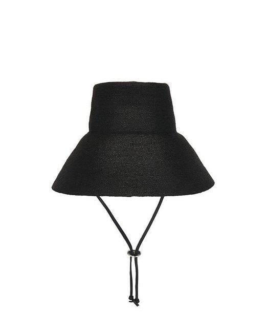 Janessa Leone Black Suni Hat
