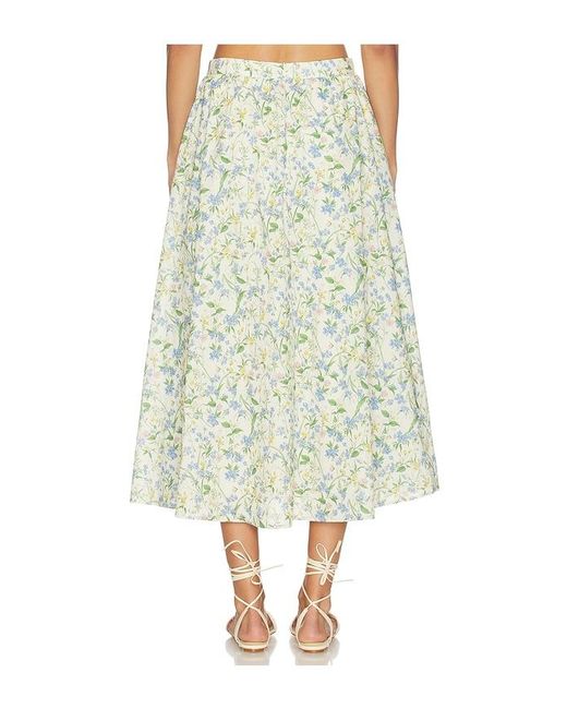 Astr Green Wylda Skirt