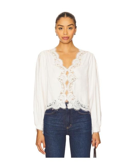 Cami NYC White Yuri Blouse