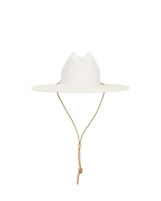 Brixton White Marina Panama Lifeguard Hat