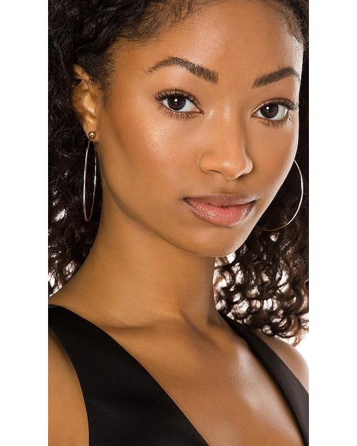 Jenny Bird Metallic Icon Hoops