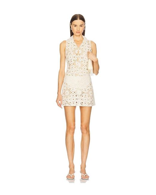 L'academie White 'Academie Shay Mini Dress