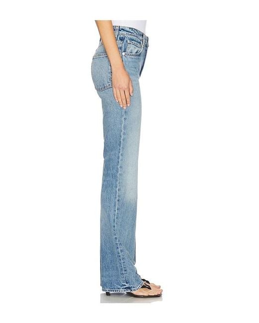 GRLFRND Blue Melanie High Rise Boot Cut