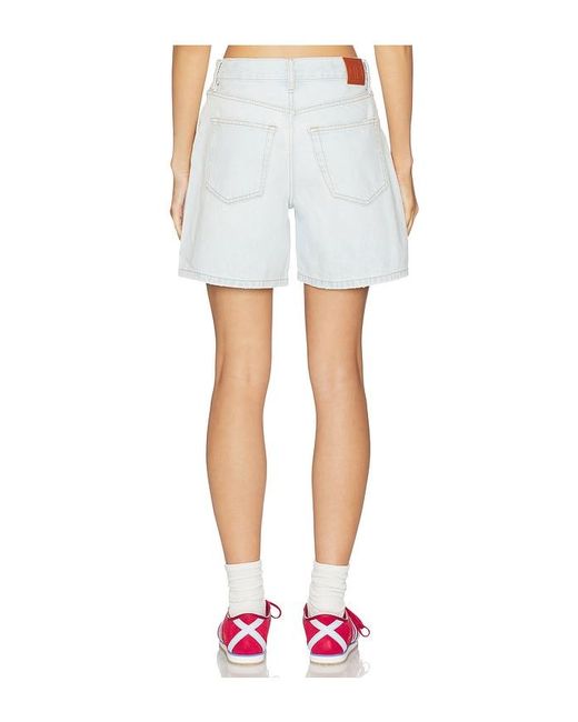 Anine Bing White Delaney Short
