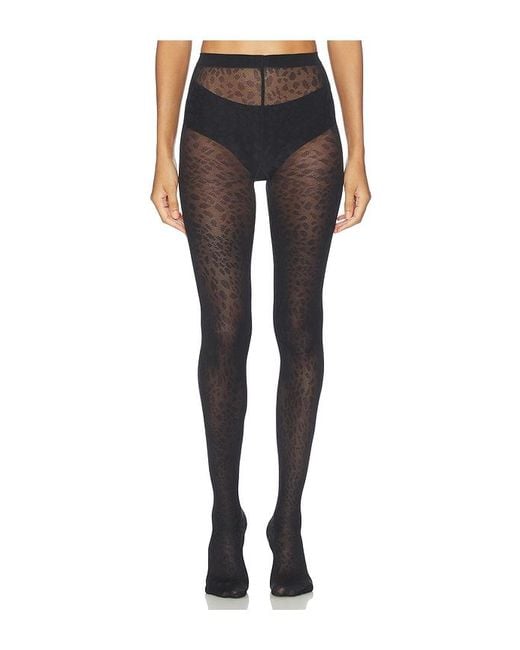 Wolford Blue Pantera Tights