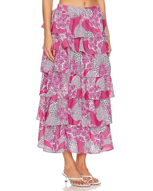 Peixoto Pink Estelle Skirt
