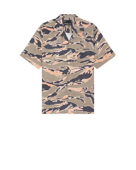 AllSaints Multicolor Solar Camo Shirt for men