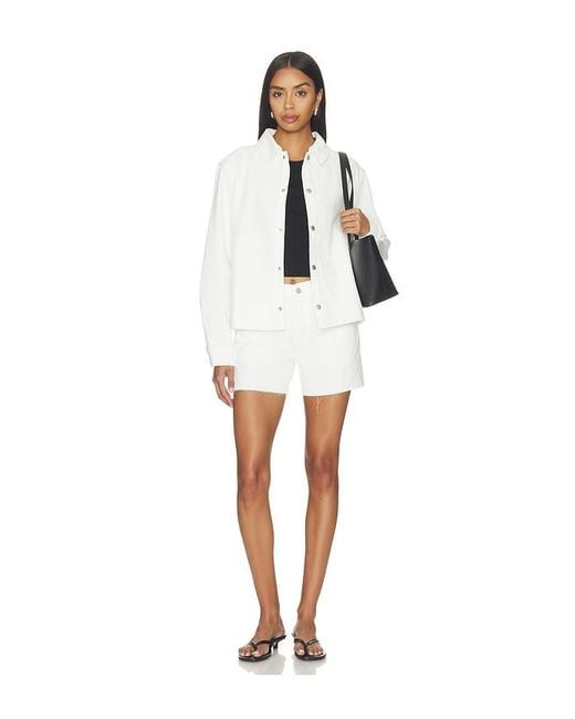 Still Here White Coach Jacket