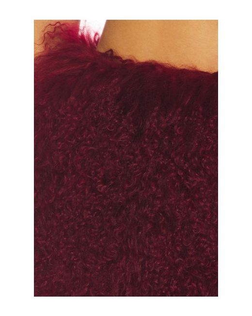 Susanna Chow Red Carrie Skirt