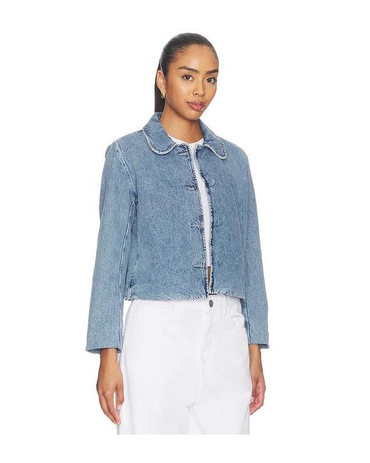 FRAME Blue The Palm Jacket