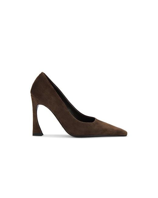 Tony Bianco Black Swish Heel