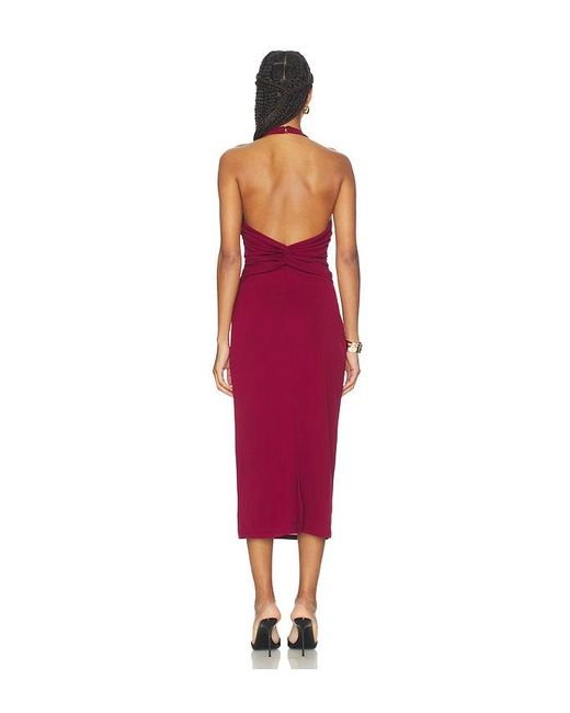 Astr Red Zaira Dress