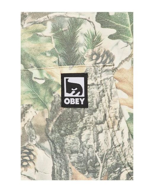 Obey Multicolor Post Zip Hoodie for men