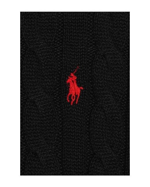 Polo Ralph Lauren Black Long Sleeve Pullover for men