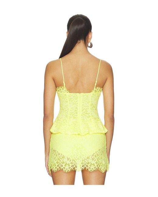 AFRM Yellow Ari Top