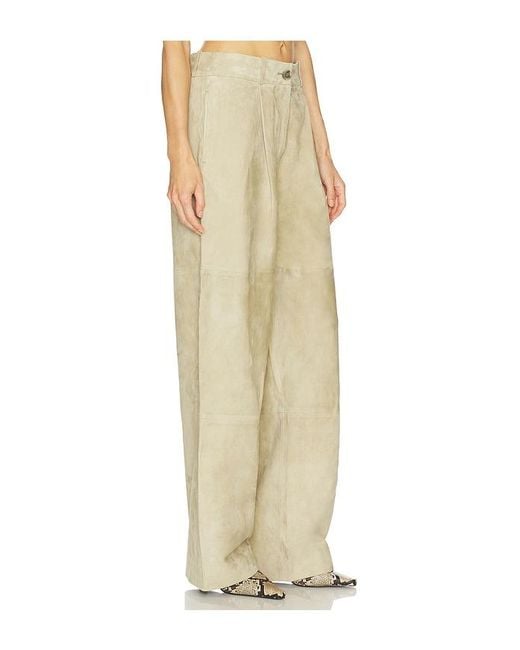 SRG Natural Kiwi Suede Trouser