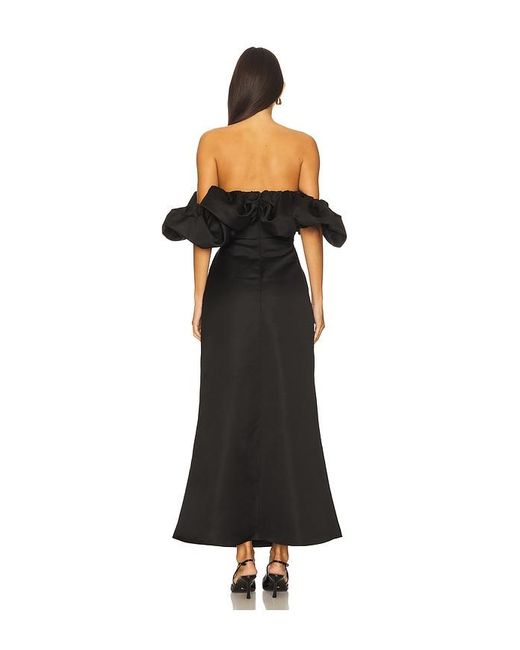 Elliatt Black Sharon Midi Dress