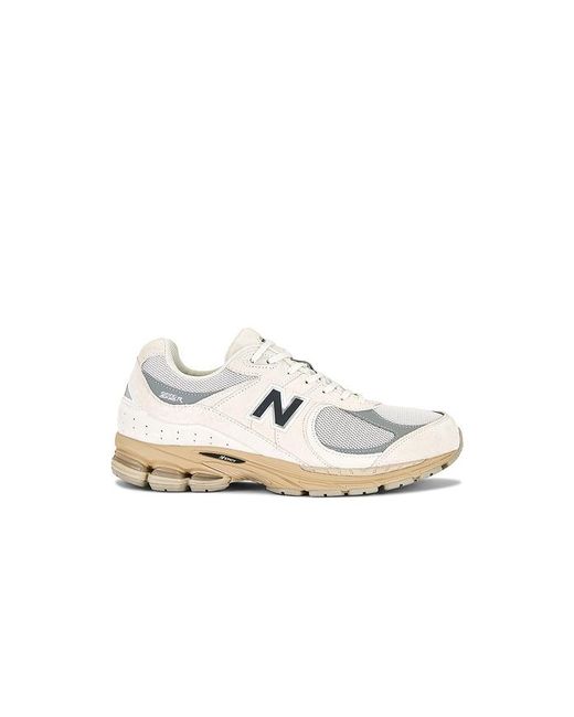 New Balance White 2002R Sneaker for men
