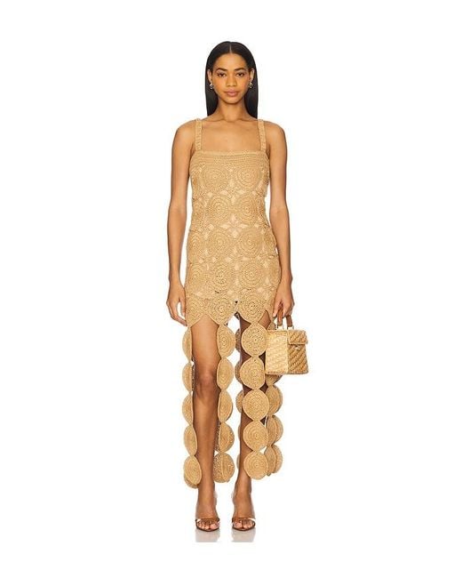 Simon Miller Beep Beep Tank Dress in Metallic | Lyst