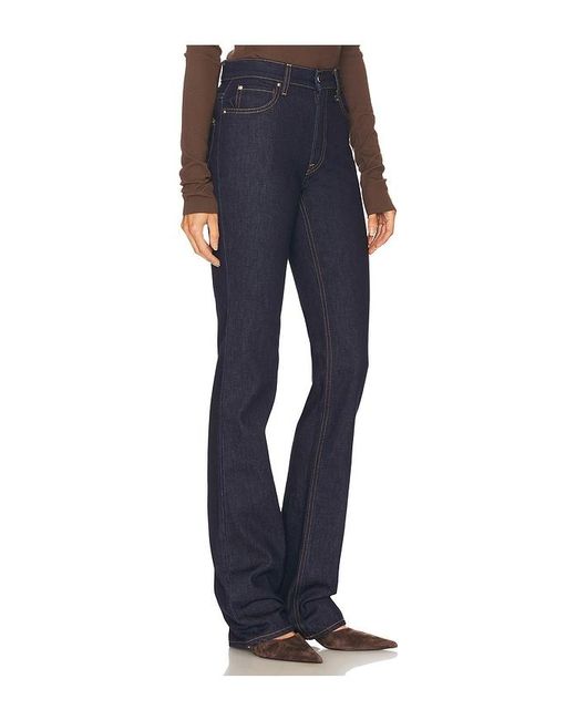 GRLFRND Blue Remy Slim Boot