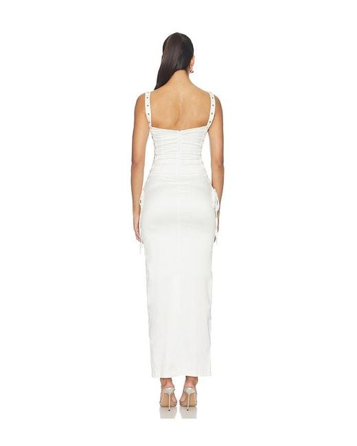 I.AM.GIA White Ashlee Maxi Dress