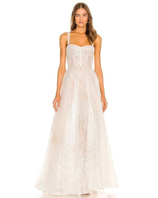 Bronx and Banco White Mademoiselle Bridal Gown