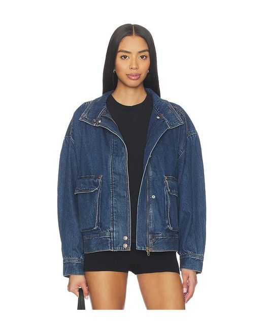 Levi's Blue Blouson Trucker