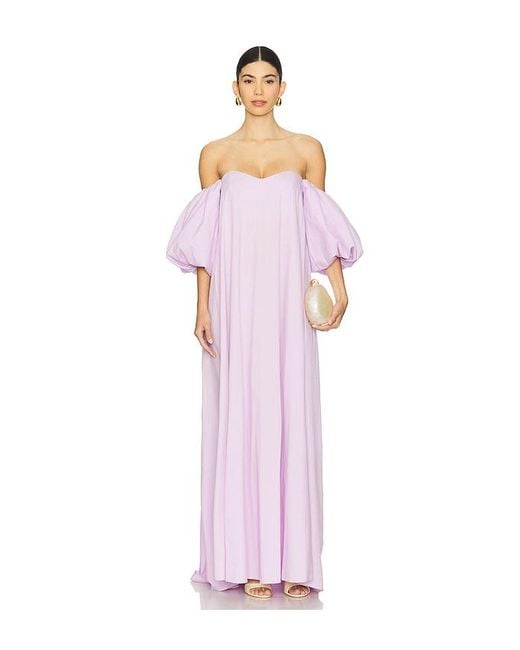 Caroline Constas White Palmer Gown