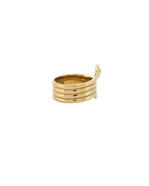 Heaven Mayhem White Ring Oria