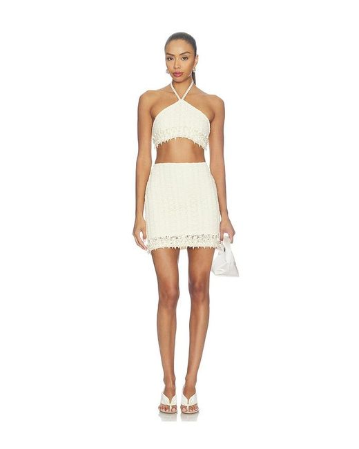 PATBO White Twilight Mesh Mini Pearls Pearl Embroidery