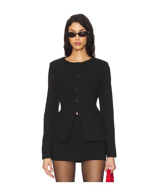 4th & Reckless Black Polly Jacket