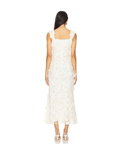 Elliatt White Scarlett Midi Dress