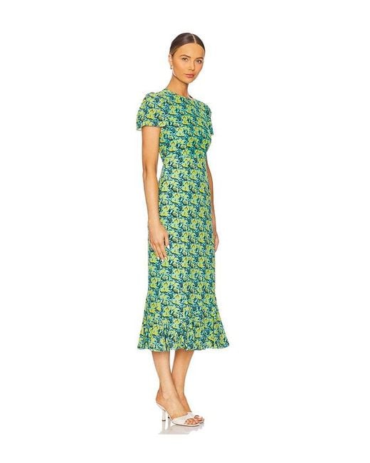 RHODE Green Lulani Dress