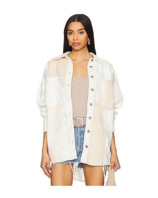 Free People Mountain Roads シャツ White
