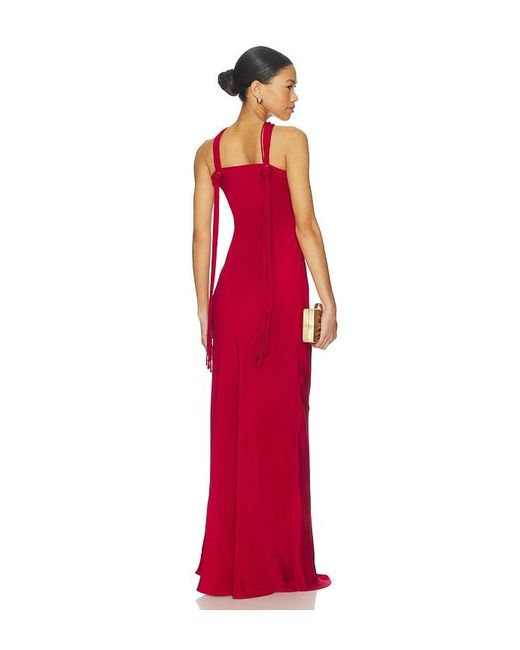 Cult Gaia Red Pheobe Dress
