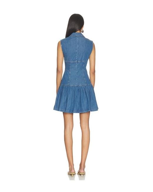FRAME Blue The Denim Day Dress